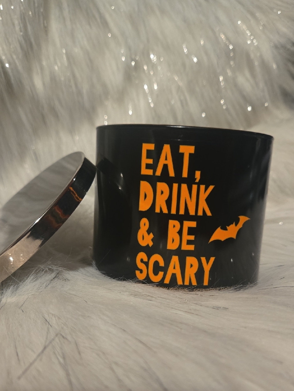 Bath & Body Works Eat, Drink, And Be Scary 3 -wick Candle